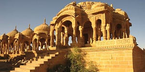 Jaisalmer royal cenotaphs, Rajasthan