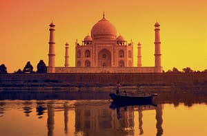 Evening-Taj-Mahal-Agra-India