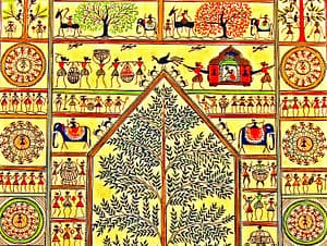 Odisha-Tribal-Soara-Painting