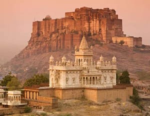 The majestic Mehrangarh Fort of Jodhpur,Rajasthan,India