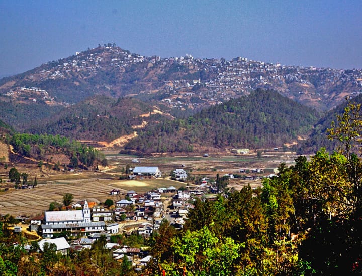 Aizwal in Mizoram